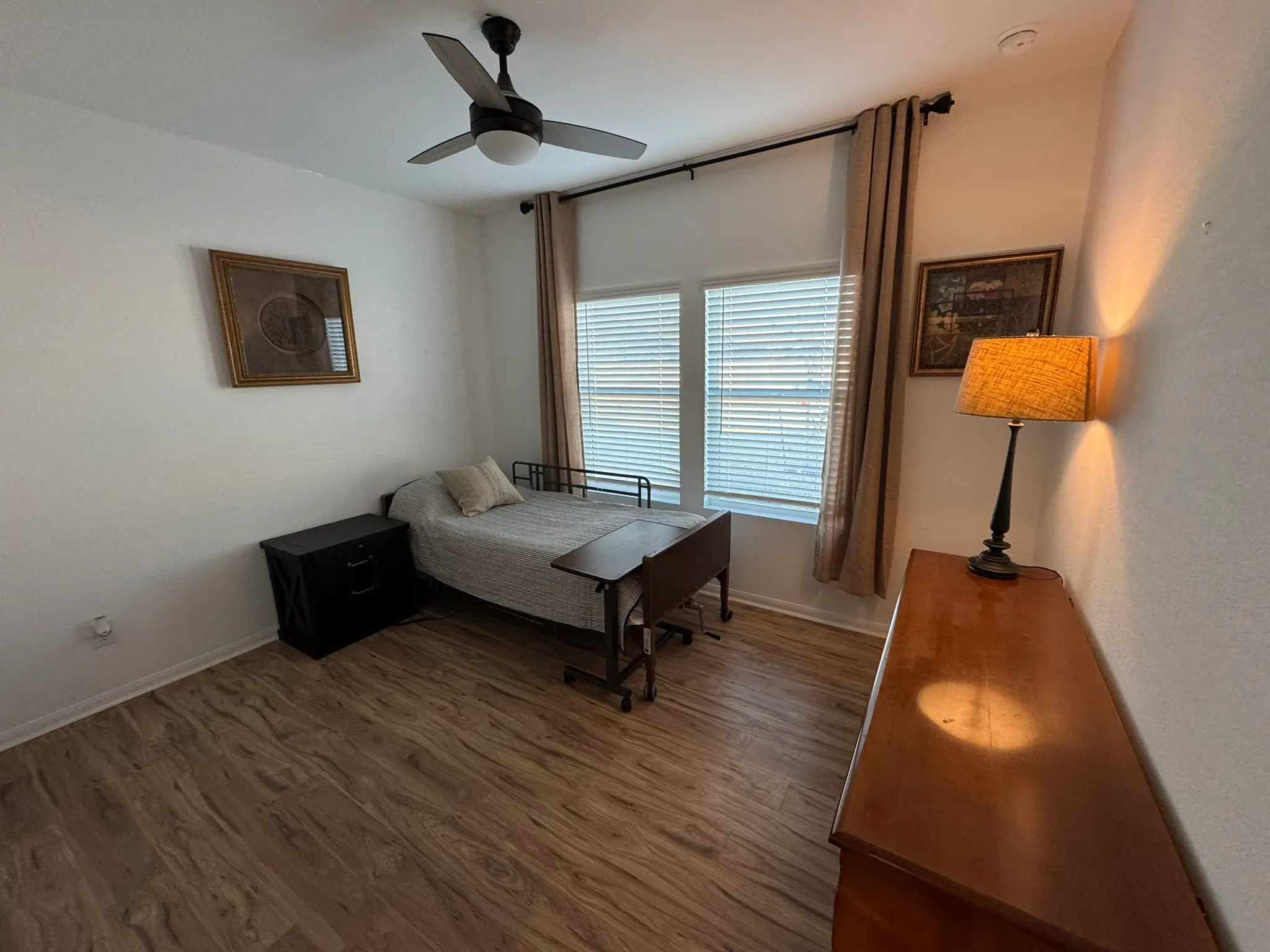 Private resident bedroom